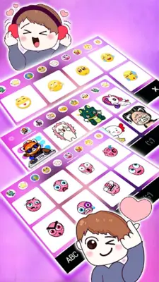 Kpop Pink Girl Themes android App screenshot 1